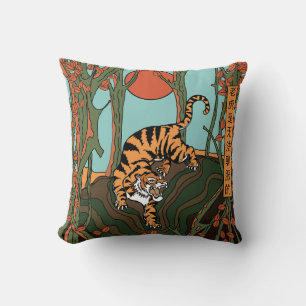 Tijger in het bos (een tijger kan niet getemd word kussen