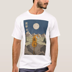 Tijger in het wild t-shirt
