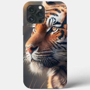 Tijger in Natuur Hoesje-Leed de Geval van de Telef iPhone 13 Pro Max Hoesje