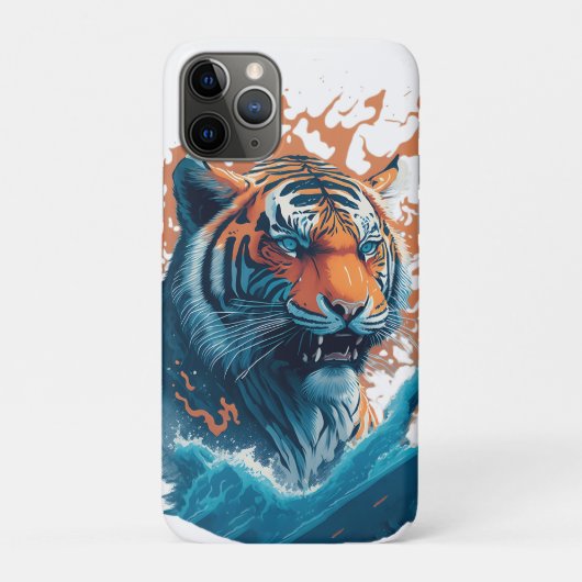 Tijger in water - Perfect geschenk voor tijgerminn Case-Mate iPhone Case (Achterkant)