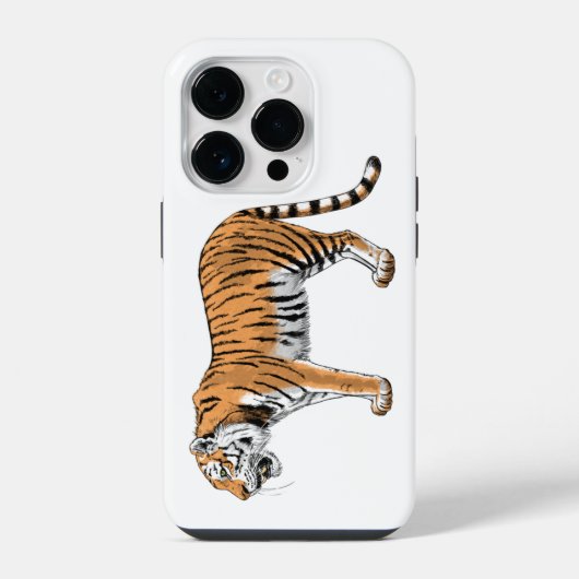 tijger iPhone hoesje (Achterkant)