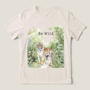 Tijger Jungle Be Wild Tri-Blend Shirt