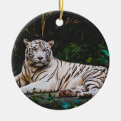 tijger keramisch ornament (Voorkant)