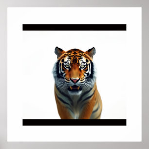 Tijger kijken poster