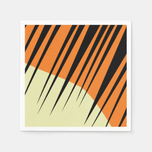 Tijger Kinder Safari Verjaardag Servet