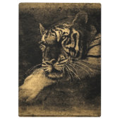 tijger klembord (Achterkant)