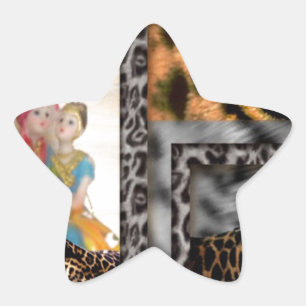 Tijger & Koppel Kunstprint Ster Sticker