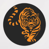 tijger labels (Design 2)