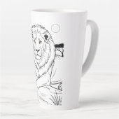 Tijger Latte Mok (Rechterhoek)