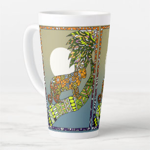 tijger latte mok