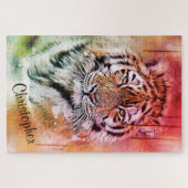 tijger legpuzzel (Horizontaal)