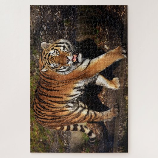 tijger legpuzzel (Verticaal)