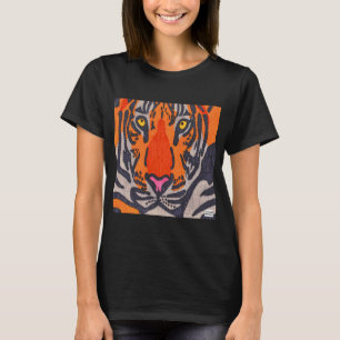 Tijger (levendig) - Dames Basic T-Shirt