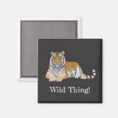 tijger magneet (Voorkant / Achterkant)