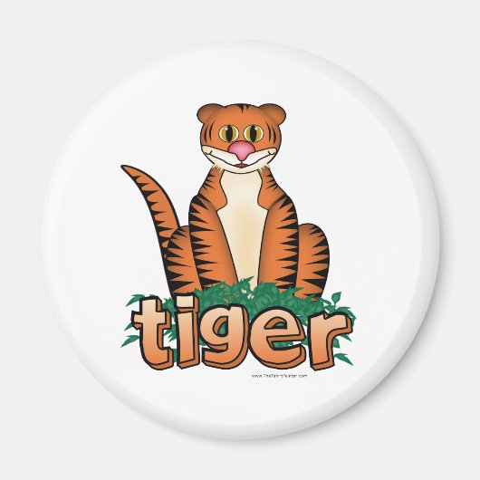 TIJGER! MAGNEET (Voorkant)