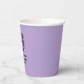 Tijger Mascot Thema Afstuderen Papieren Cups Reüni Papieren Bekers (Links)