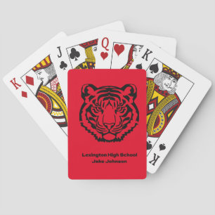 Tijger Mascotte Pokerkaarten