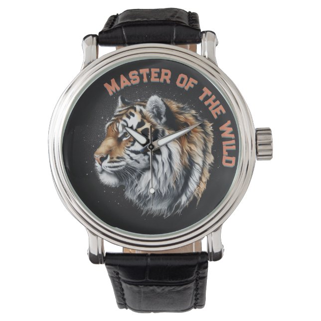 Tijger Meester van het Wild Horloge (Voorkant)