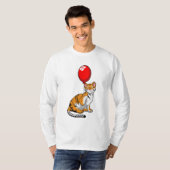 Tijger met ballon t-shirt (Voorkant volledig)