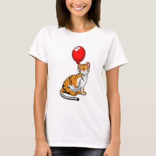 Tijger met ballon t-shirt