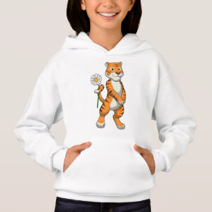 Tijger met Daisy Flower