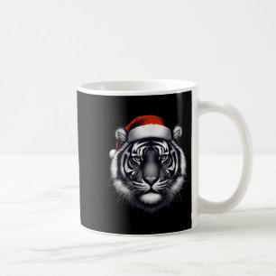Tijger met kerstmuts kerstmis minnaar dierentuin h koffiemok