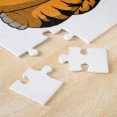 Tijger met Lollipop Legpuzzel (Zijkant)