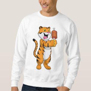 Tijger met vlees trui