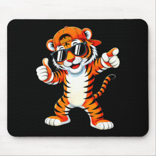 Tijger met zonnebril tijger dier tijger mannen vro muismat