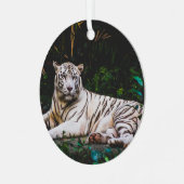 tijger metalen ornament (Voorkant links)