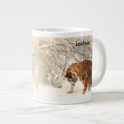 Tijger Mok moeder en Cub Jumbo (Voorkant rechts)