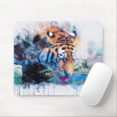 tijger muismat (Met muis)