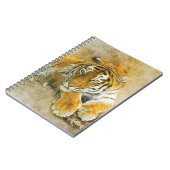 tijger notitieboek (Linkerzijde)