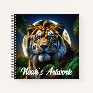 tijger notitieboek