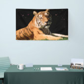 Tijger onder de sterren Banner (Beurs)