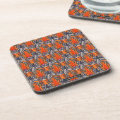Tijger (patroon) - Plastic Coaster Bier Onderzetter (Linkerzijde)