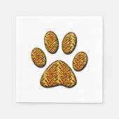 Tijger Paw #1 Servet (Voorkant)