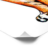 tijger perfect poster (Hoek)