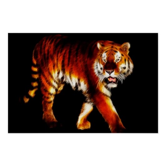 tijger perfect poster (Voorkant)