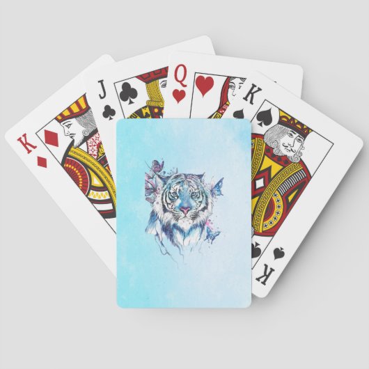 Tijger Pokerkaarten (Achterkant)