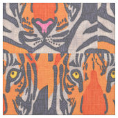 Tijger - Polyester Weefselstof Stof (Close Up)