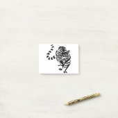 tijger post-it® notes (Op bureau)