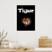 tijger poster (Keuken)