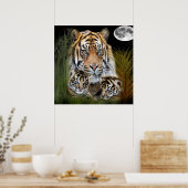 tijger poster (Keuken)