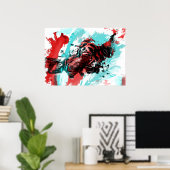 Tijger Poster (Thuiskantoor)