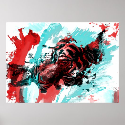 Tijger Poster (Voorkant)