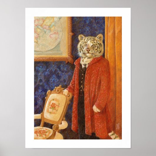 tijger poster (Voorkant)