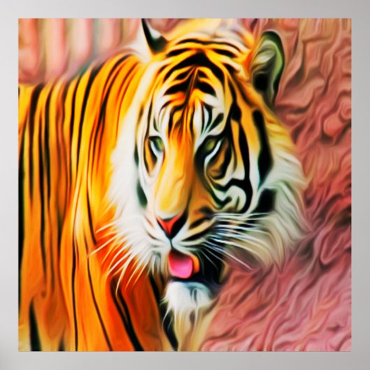 Tijger Poster (Voorkant)