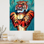 tijger poster (Keuken)