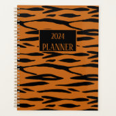 Tijger Print Pattern Planner (Voorkant)
